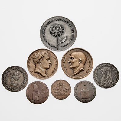 Lot 194 - Various Countries. Group of Mixed Exonumia. Grades Vary.