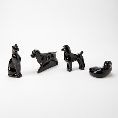 Lot 263 - Group of Nine Baccarat Glass Animals