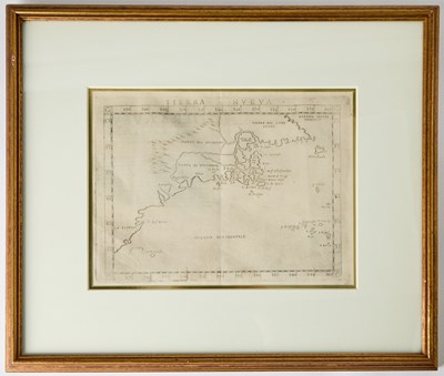 Lot Girolemo Ruscelli's important early map of the "New World"