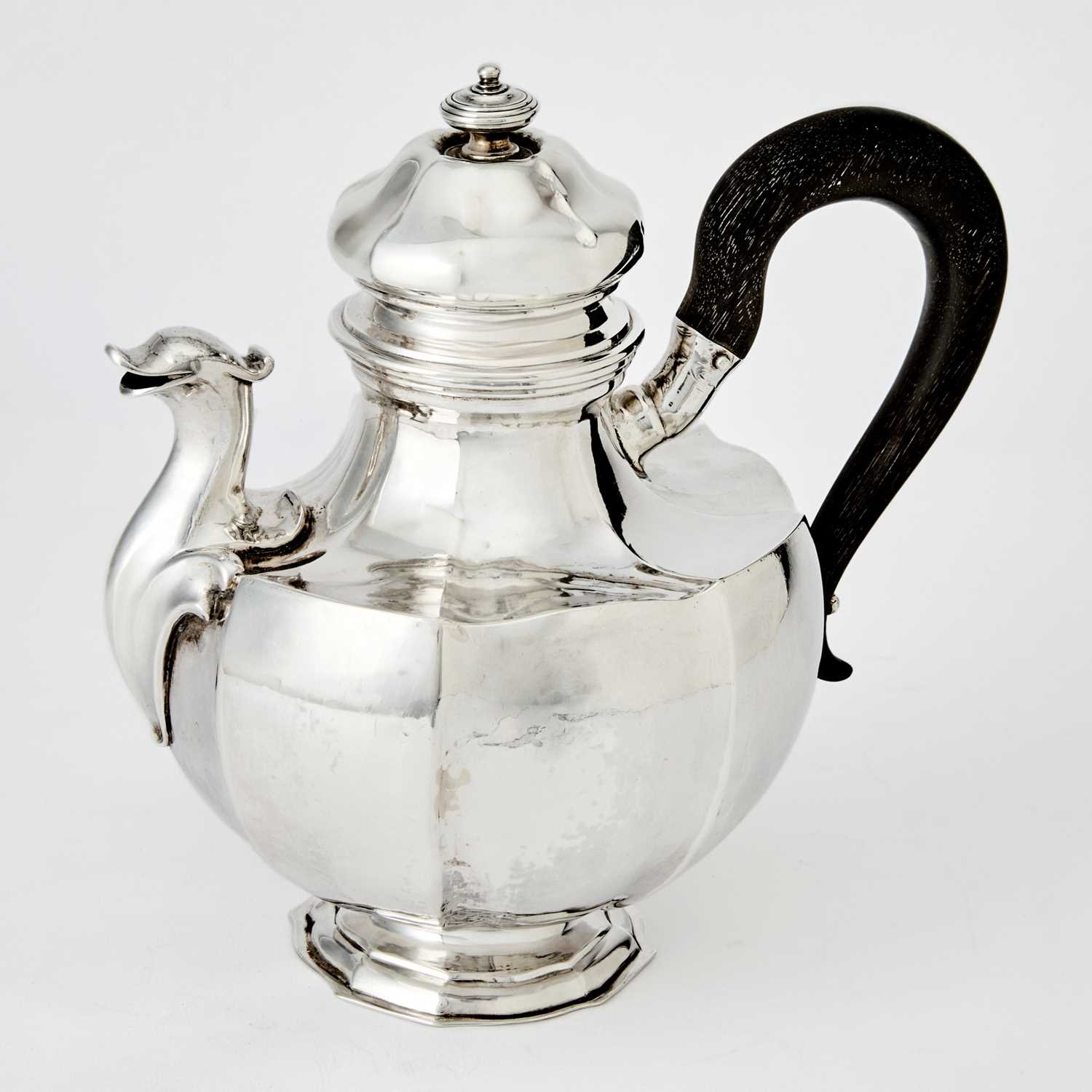 Lot 181 - Italian Silver Teapot