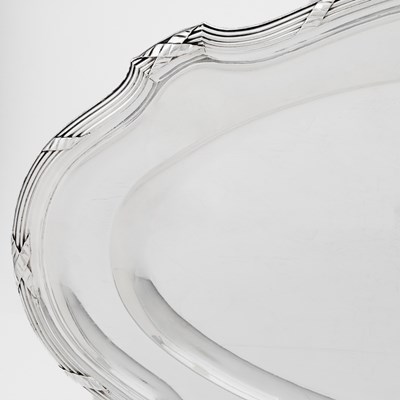 Lot 150 - Pair of French Silver Platters