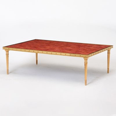 Lot 239 - Maison Jansen Style Gilt Bronze Low Table