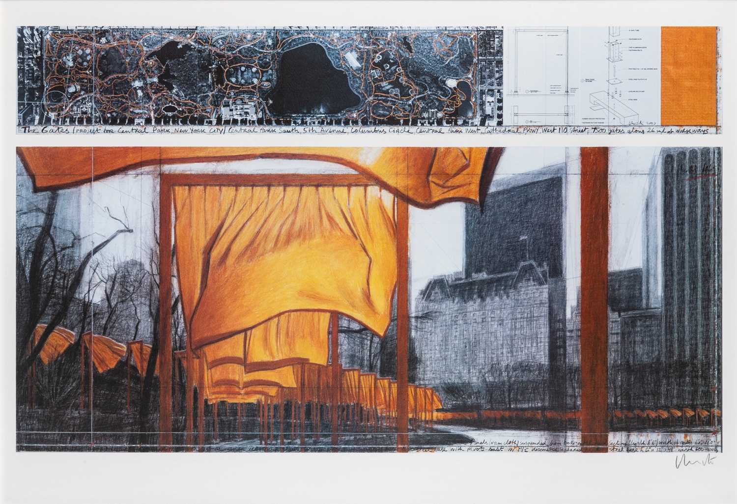 Lot 137 - Christo (1935-2020) and Jeanne-Claude (1935-2009)