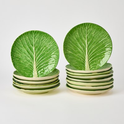 Lot 612 - Fourteen Dodie Thayer Luncheon Plates