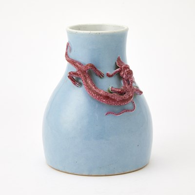 Lot 446 - A Chinese Glazed Porcelain Mallet Vase