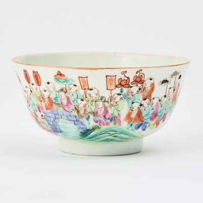 Lot 108 - A Chinese Enameled Porcelain Bowl