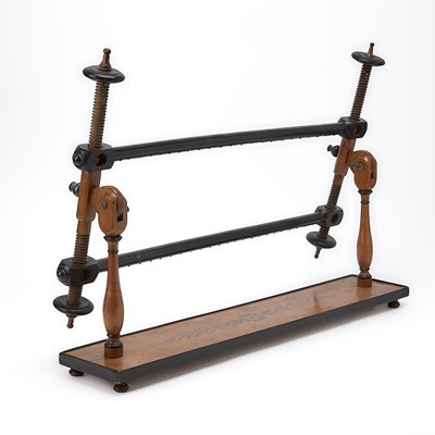 Lot 104 - Charles X Style Maple Inlaid Table Loom