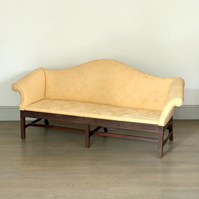 Lot 1038 - George III Mahogany Sofa
