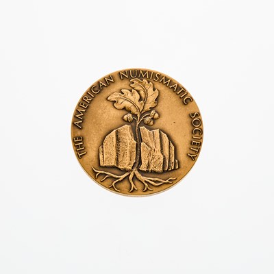 Lot 136 - United States. American Numismatic Society Member's Medal. Bronze.