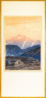 Lot 370 - A Japanese Shin Hanga Woodblock Print by Hiroshi Yoshida