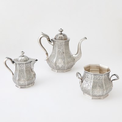 Lot 1144 - American Silver Coffee Service