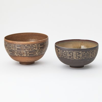 Lot 116 - Two Edwin and Mary Scheier Ceramic Bowls
