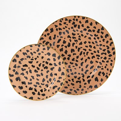 Lot 122 - Tiffany & Co. Eschenbach Porcelain Leopard Partial Dinner Service