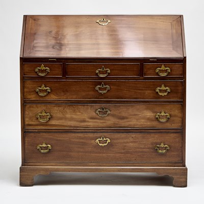Lot 148 - George III Mahogany Slant-Front Desk