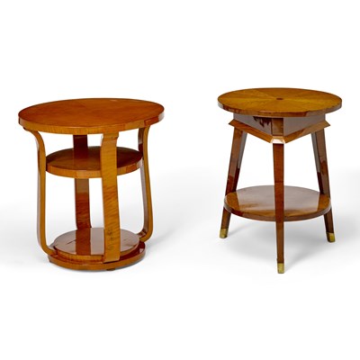 Lot 302 - Two Art Deco Style Occasional Tables