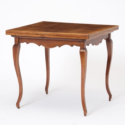 Lot 173 - Louis XV Walnut Style Game Table