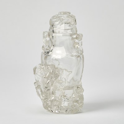 Lot 82 - A Chinese Rock Crystal Vase