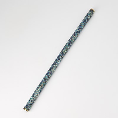Lot 103 - A Chinese Cloisonné Enamel Cylindrical Fitting