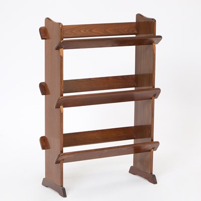 Lot 140 - Mid Century Poplar Bookshelf