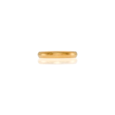 Lot 1237 - Gold Band Ring