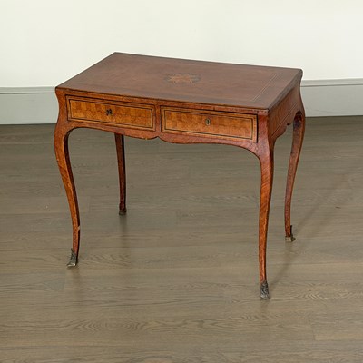 Lot 1079 - Louis XV-Style Star and Marquetry Inlaid Table