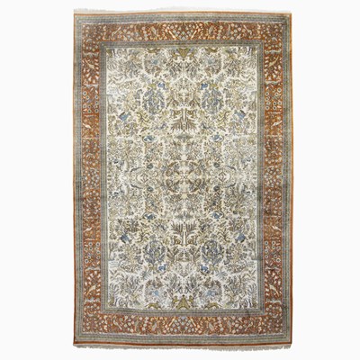 Lot 232 - Kashmir Silk Carpet