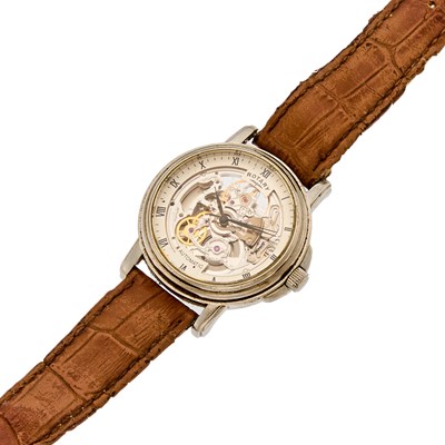 Lot 2171 - Rotary Stainless Steel 'Skeleton Limited Edition' Wristwatch