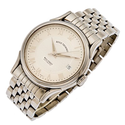 Lot 2162 - Revue Thommen Stainless Steel 'Wall Street' Wristwatch