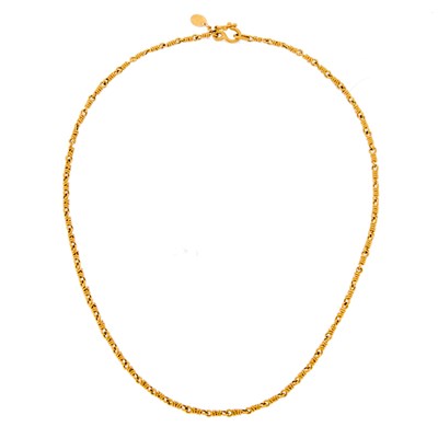 Lot 2028 - Reinstein Ross High Karat Gold Chain Necklace