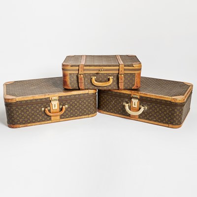 Lot 126 - Three Louis Vuitton Suitcases