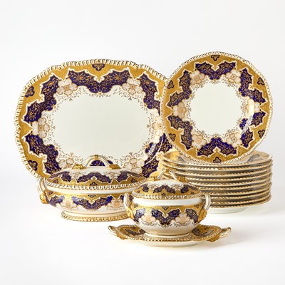 Lot 128 - Coalport Porcelain Partial Dinner Service
