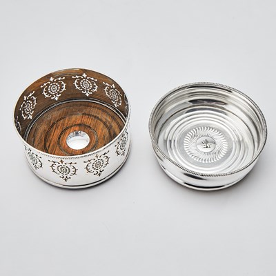 Lot 72 - Elizabeth II Sterling Silver Wine Coaster