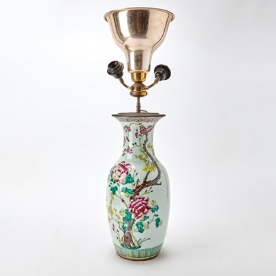 Lot 72 - Chinese Famille Rose Porcelain Vase