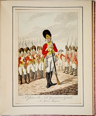 Lot 115 - A very fine suite of soft ground etchings depicting the Saxon Army