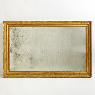 Lot 216 - Continental Neoclassical Giltwood Mirror
