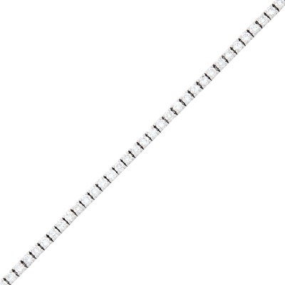 Lot 96 - Platinum and Diamond Bracelet