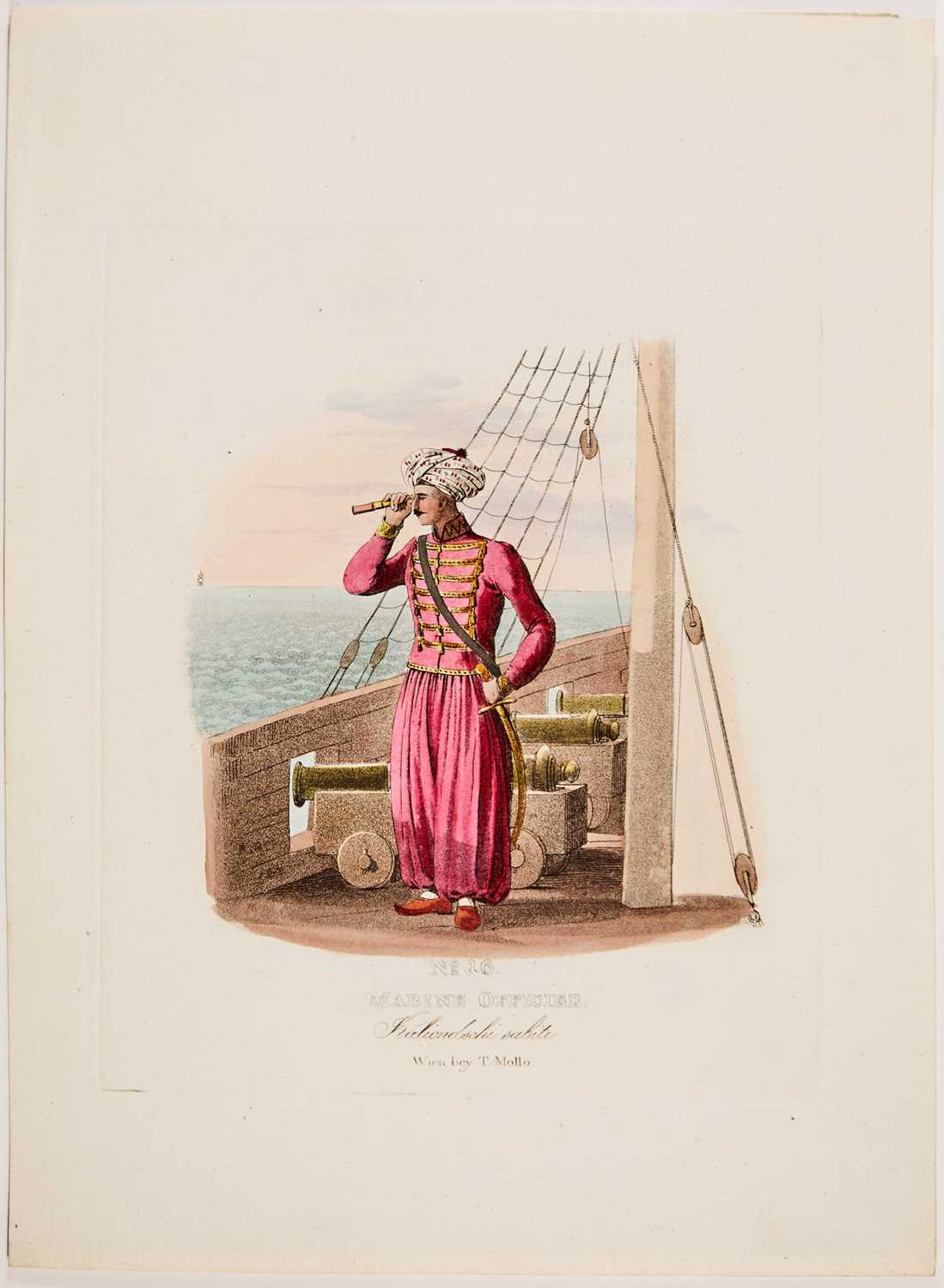 Lot 138 - A rare work on Turkish military costume