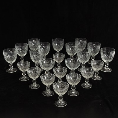 Lot 243 - Group of Glass Stemware