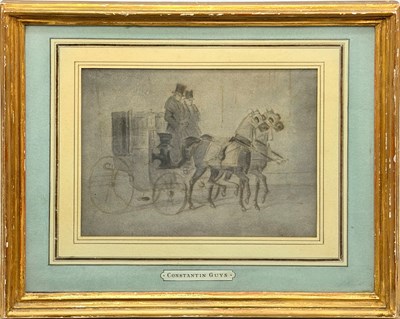 Lot 1015 - Constantin Ernest Adolphe Hyacinthe Guys