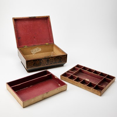 Lot 113 - Three English Wooden Boxes