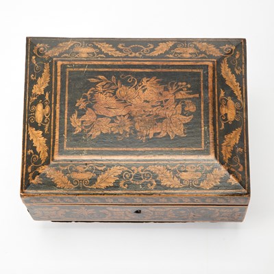 Lot 113 - Three English Wooden Boxes
