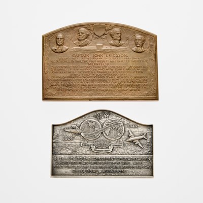 Lot 121 - United States. 1924 and 1949 Commemorative Plaquettes.