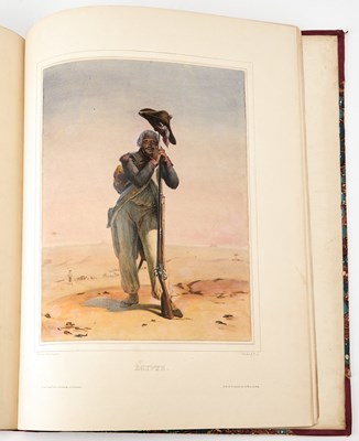 Lot 149 - A rare series of lithographs showing French soldiers deployed around the world
