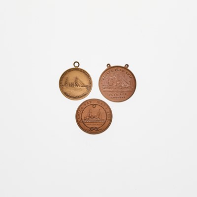 Lot 99 - United States. Group of Admiral Dewey and U.S.S. Olympia Medals. Grades Vary.