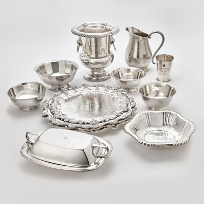 Lot 77 - Group of Silver-Plate Horse-Racing Trophies