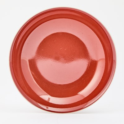 Lot 81 - A Chinese Copper-Red-Glazed Porcelain Dish