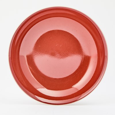 Lot 81 - A Chinese Copper-Red-Glazed Porcelain Dish