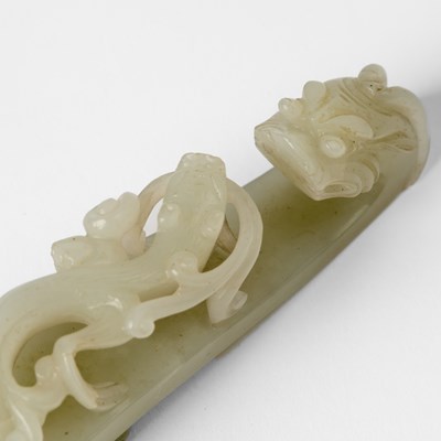 Lot 40 - Three Chinese Carved Jade Articles