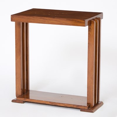 Lot 206 - Art Moderne Oak Occasional Table