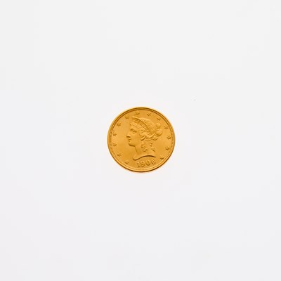 Lot 26 - United States. 1906 Liberty Head Eagle. Mint State.